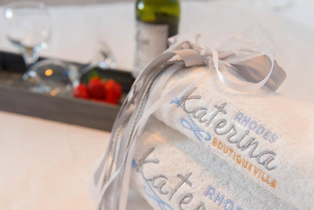 Katerina Boutique Villa Rhodes City Bagian luar foto